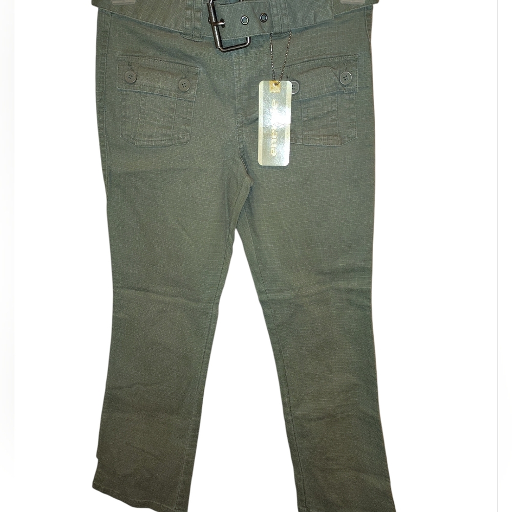 Energie Brand Pants Color Olive Green Size 10
